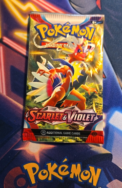 Pokemon Cards - Scarlet & Violet - BOOSTER PACK (10 Cards) - New Factory Sealed - Image 1