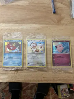 POKEMON TCG Magikarp, Meowth, & Clefairy (SEALED Holo Toys R Us Promos) 2016 - Image 1