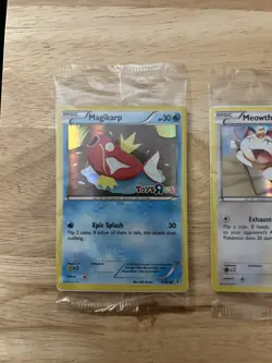 POKEMON TCG Magikarp, Meowth, & Clefairy (SEALED Holo Toys R Us Promos) 2016 - Image 3