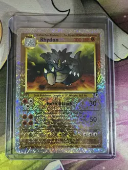 Pokemon Legendary Collection Reverse Holo Rhydon 35/110 (NM) - Image 1