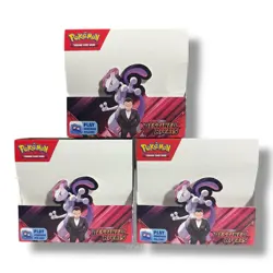 Pokemon TCG: (3) Destined Rivals Booster SV Display EMPTY Box NO Packs NO Cards - Image 1