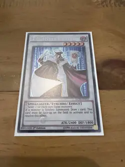 Yugioh T.G. Hyper Librarian LC5D-EN211 Secret Rare 1st Ed - Image 1