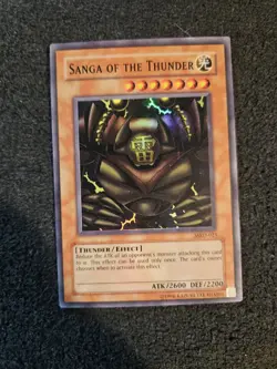 Sanga of the Thunder - MRD-EN025 - Super Rare - Unlimited - Original Yugioh - Image 1