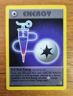 Uncommon Full Heal Energy Pokemon Energy Card, Legendary Collection 100/110 - Image 1