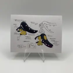 Pokemon Polaroid Mawile Sketch Art Card ZA STUDIO - Image 1