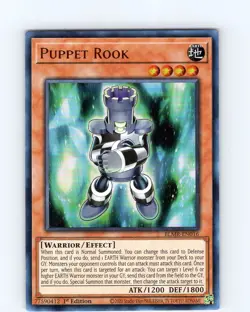 Yu-Gi-Oh TCG Puppet Rook BLMR-EN016 1st Edition Ultra Rare Card NM - Image 1