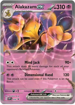 Alakazam ex 050 Sv: Scarlet & Violet Promo Cards Holo - Image 1