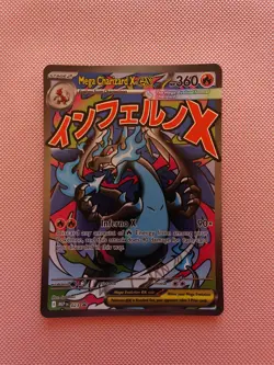 Pokemon TCG Mega Charizard X EX MEP 023 UPC Black Star Promo Pokemon Card #7 - Image 1