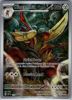 Kingambit SVP 130 SV: Scarlet & Violet Promo Cards - Pokemon Card - NM - Image 1