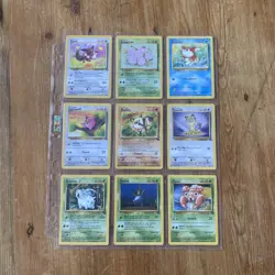 Jungle Set 32X Part Complete Job Lot Vintage Pokemon Cards Bundle WOTC NM/LP - Image 5