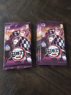 Demon Slayer Cards Booster Packs - TCG CCG Collectable Playing/Trading Card (Blo - Image 1