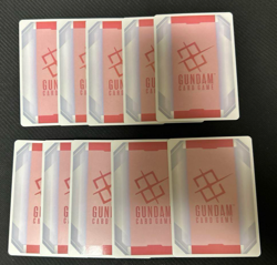 GUNDAM CARD GAME Ver.β Beta Resource Parallel Card 10 Set Japanese NM - Image 2