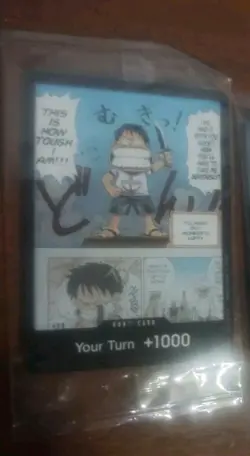 DON!! Card (Young Luffy) (Devil Fruits Collection Vol. 1) Sealed Rc - Image 1