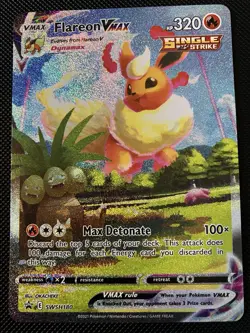 Flareon VMAX Swsh180 Swsh: Sword & Shield Promo Cards Holo - Image 1