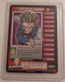 Dragonball Z Android 18 #116 Limited Non-Foil Card 2001 Score - Image 5