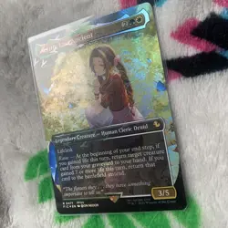 Aerith, Last Ancient (Borderless) (Chocobo Track Foil) Final Fantasy Magic 0471 - Image 3