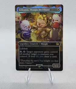 Stiltzkin, Moogle Merchant (Borderless) (Chocobo Track Foil) Final Fantasy Foil - Image 1