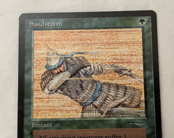 1x Sandstorm Arabian Nights MTG Magic the Gathering MP - Image 2