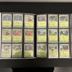 Pokemon Destined Rivals Near Complete Master Base Set Holos Reverse EX Promos - Image 3