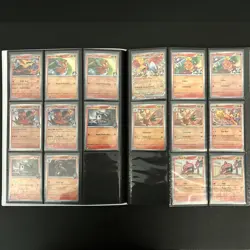 Pokemon Destined Rivals Near Complete Master Base Set Holos Reverse EX Promos - Image 5