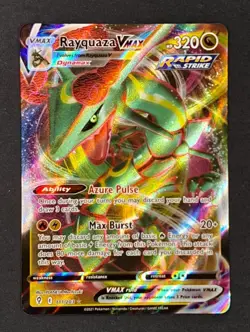 Pokemon TCG Rayquaza VMAX Evolving Skies 111/203 Holo Ultra Rare - Image 1