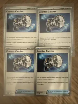 [4x Playset] Counter Catcher 160/182 Sv04: Paradox Rift - Pokemon TCG - Image 1