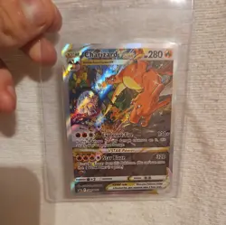 Pokemon TCG Charizard VSTAR SWSH262 Holo Black Star Promo Alternative Art - Image 1