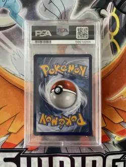 2020 Pokemon SWSH Charizard Holo Cracked Ice Vivid Voltage 025 Graded PSA 9 - Image 2