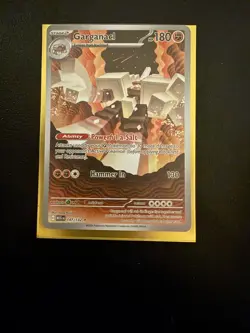 Pokemon Tcg Garganacl 147/132 Me01: Mega Evolution Holo NM Fresh Pack - Image 1