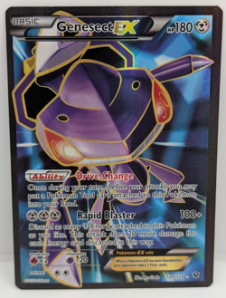 Genesect EX (Full Art) 120/124 Fates Collide Holo LP Pokemon - Image 1