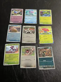 70x Huge Lot Pokemon TCG Scarlet & Violet Reverse Holo Foil Pokemon + Portfolio - Image 4
