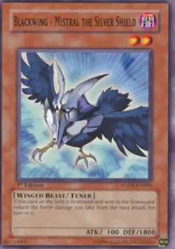 Blackwing - Mistral the Silver Shield - ANPR-EN004 - Common - Unlimited Edition - Image 1