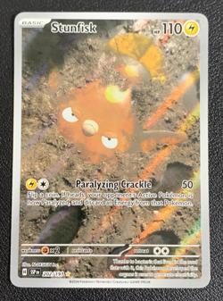 Stunfisk 202/191 Surging Sparks Illustration Rare Pokemon TCG Card NM - Image 1