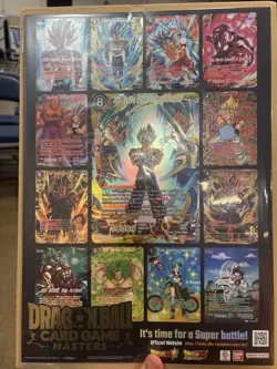 Dragon Ball Super Card Game Masters Championship 2025 Finals Uncut Sheet SEALED - Image 3