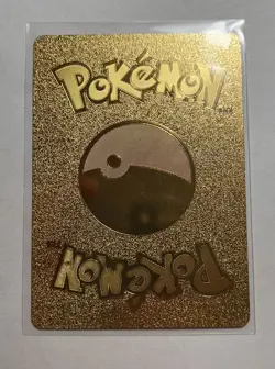 Leafeon Vstar Gold Foil Fan Art Pokemon card SWSH195 promo NM - Image 2