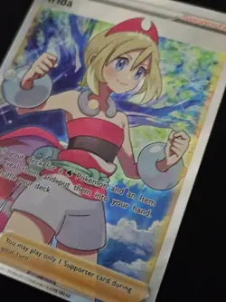 Irida 186/189 Pokemon Astral Radiance Holo Ultra Rare Full Art Card - Image 2