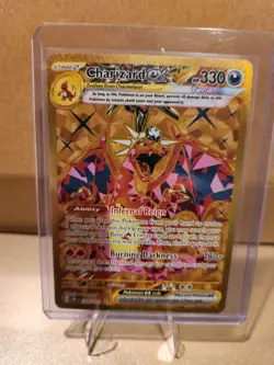 Charizard ex Hyper Rare Gold Obsidian Flames 228/197 Pokemon NM Card - Image 1