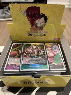 Pokemon bulk 7500+ cards. And a box of One Piece OP-10 and OP-07 uncounted - Image 5