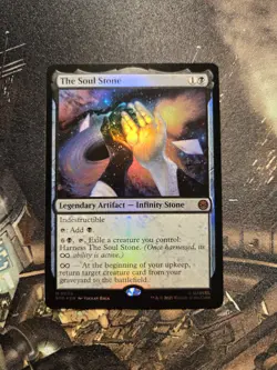 The Soul Stone Marvel's Spider-Man Foil Magic The Gathering - Image 1