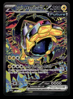 Iron Hands ex 154/131 Special Illustration Prismatic Evolutions Pokemon Card - Image 1