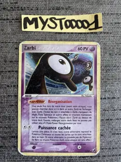 Carte Pokemon Zarbi R 9/28 Holo Ex Forces Cachees Francais Occasion - Image 1