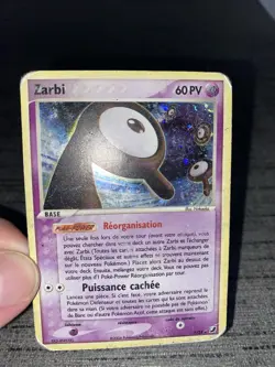 Carte Pokemon Zarbi R 9/28 Holo Ex Forces Cachees Francais Occasion - Image 3
