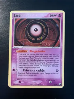 Carte Pokemon : Zarbi O/28 Ex Forces Cachees Francaise - Image 1