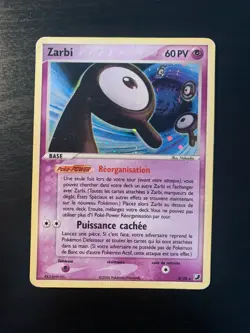 Carte Pokemon : Zarbi R/28 Ex Forces Cachees Francaise - Image 1