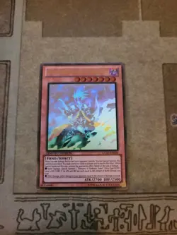 YUGIOH GORZ THE EMISSARY OF DARKNESS GLD5 GHOST RARE + EMISSARY TOKEN NM/VLP - Image 3
