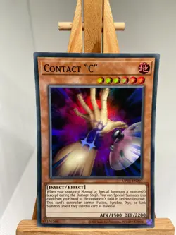Contact "C" - Super Rare OP18-EN007 - LP - YuGiOh - Image 1