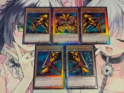 Yugioh Asian Eng UNCENSOR ART Exodia The Forbidden One Ultimate rare ES01-AE076 - Image 1