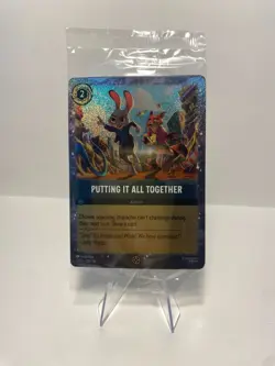 Putting It All Together Disney Lorcana Zootopia 2 Cinemark Promo Card SEALED - Image 1