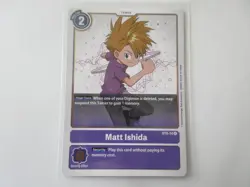 Matt Ishida ST6-14 Digimon Card Game NM - Image 1
