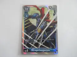 MirageGaogamon SR BT4-035 Digimon Card Game NM - Image 1
